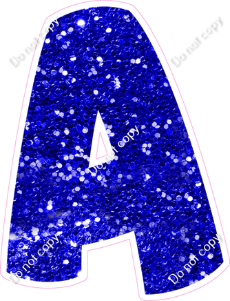 BBT 18" Individuals - Blue Sparkle A