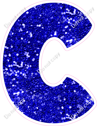 BBT 18" Individuals - Blue Sparkle C