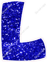 BBT 18" Individuals - Blue Sparkle L