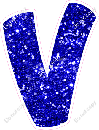 BBT 18" Individuals - Blue Sparkle V