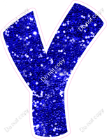 BBT 18" Individuals - Blue Sparkle Y