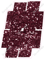 BBT 18" Individuals - Burgundy Sparkle #