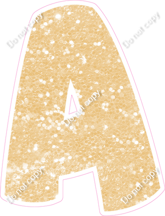 BBT 18" Individuals - Champagne Sparkle A