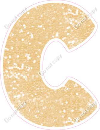 BBT 18" Individuals - Champagne Sparkle C