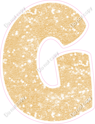 BBT 18" Individuals - Champagne Sparkle G