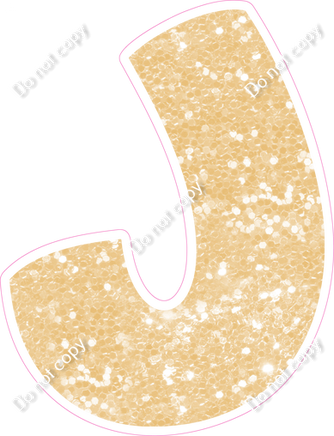 BBT 18" Individuals - Champagne Sparkle J