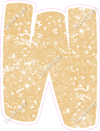 BBT 18" Individuals - Champagne Sparkle W