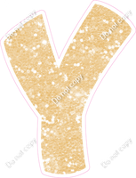 BBT 18" Individuals - Champagne Sparkle Y