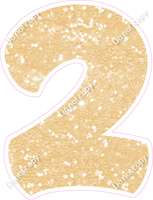 BBT 18" Individuals - Champagne Sparkle 2