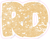 BBT 18" Individuals - Champagne Sparkle RD