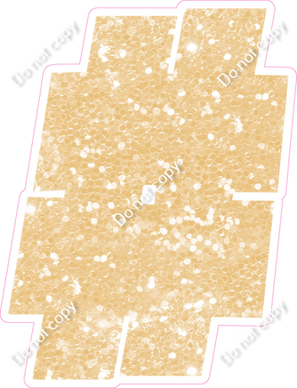 BBT 18" Individuals - Champagne Sparkle #