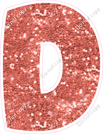 BBT 18" Individuals - Coral Sparkle D