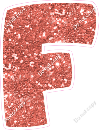 BBT 18" Individuals - Coral Sparkle F