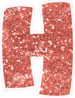 BBT 18" Individuals - Coral Sparkle H