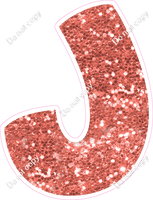 BBT 18" Individuals - Coral Sparkle J