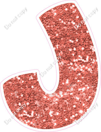 BBT 18" Individuals - Coral Sparkle J