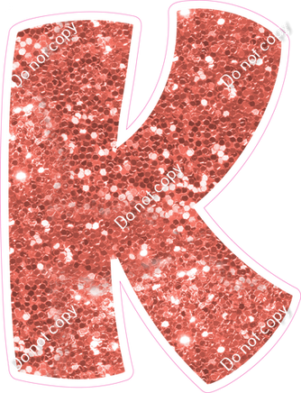 BBT 18" Individuals - Coral Sparkle K