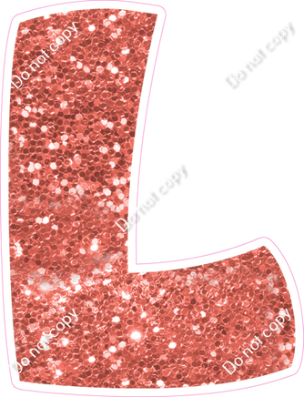 BBT 18" Individuals - Coral Sparkle L