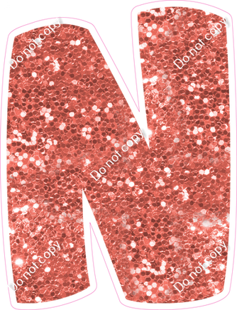 BBT 18" Individuals - Coral Sparkle N