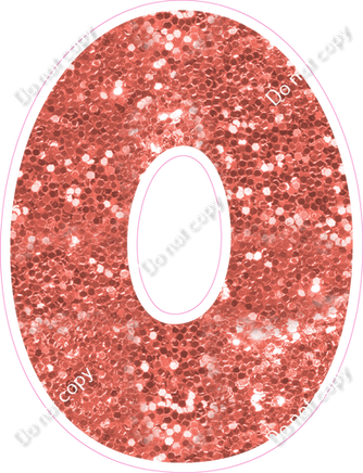 BBT 18" Individuals - Coral Sparkle O