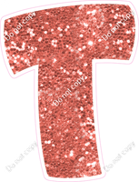 BBT 18" Individuals - Coral Sparkle T