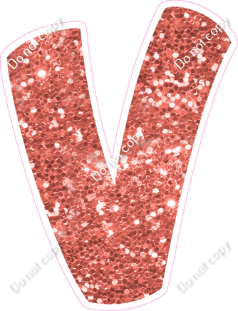 BBT 18" Individuals - Coral Sparkle V