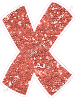 BBT 18" Individuals - Coral Sparkle X