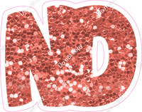 BBT 18" Individuals - Coral Sparkle ND