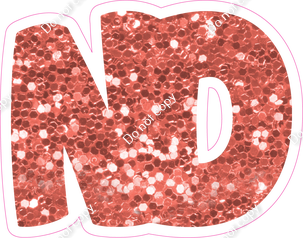 BBT 18" Individuals - Coral Sparkle ND