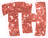 BBT 18" Individuals - Coral Sparkle TH