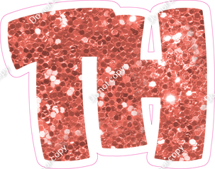 BBT 18" Individuals - Coral Sparkle TH