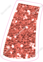 BBT 18" Individuals - Coral Sparkle Apostrophe