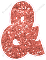 BBT 18" Individuals - Coral Sparkle &