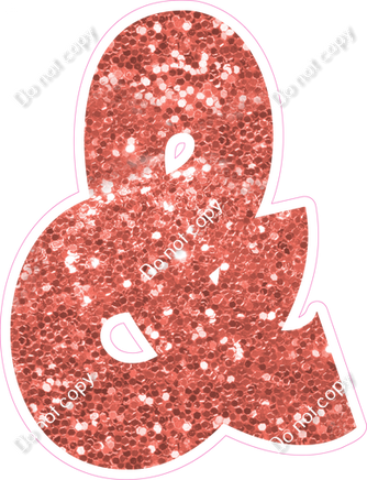 BBT 18" Individuals - Coral Sparkle &