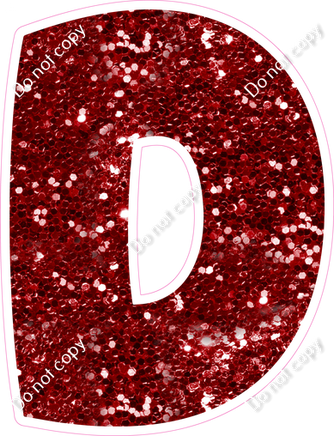 BBT 18" Individuals - Crimson Sparkle D