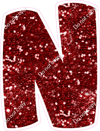 BBT 18" Individuals - Crimson Sparkle N