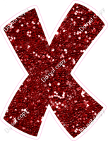 BBT 18" Individuals - Crimson Sparkle X