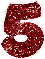 BBT 18" Individuals - Crimson Sparkle 5