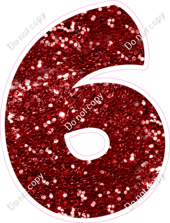 BBT 18" Individuals - Crimson Sparkle 6