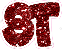 BBT 18" Individuals - Crimson Sparkle ST