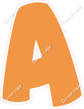 BBT 18" Individuals - Flat Amber A