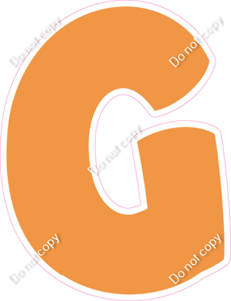 BBT 18" Individuals - Flat Amber G