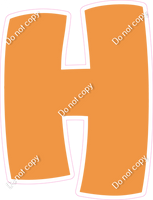 BBT 18" Individuals - Flat Amber H