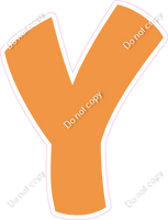 BBT 18" Individuals - Flat Amber Y