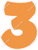 BBT 18" Individuals - Flat Amber 3