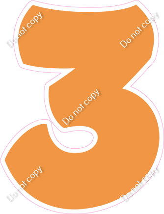 BBT 18" Individuals - Flat Amber 3