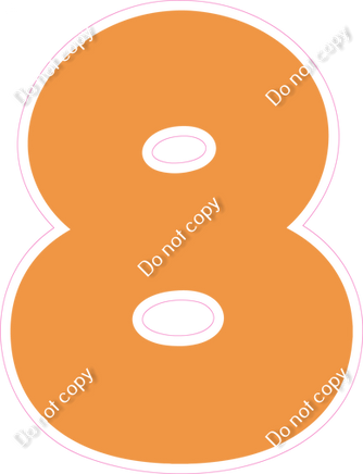 BBT 18" Individuals - Flat Amber 8