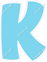 BBT 18" Individuals - Flat Baby Blue K