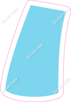 BBT 18" Individuals - Flat Baby Blue Apostrophe