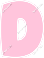 BBT 18" Individuals - Flat Baby Pink D